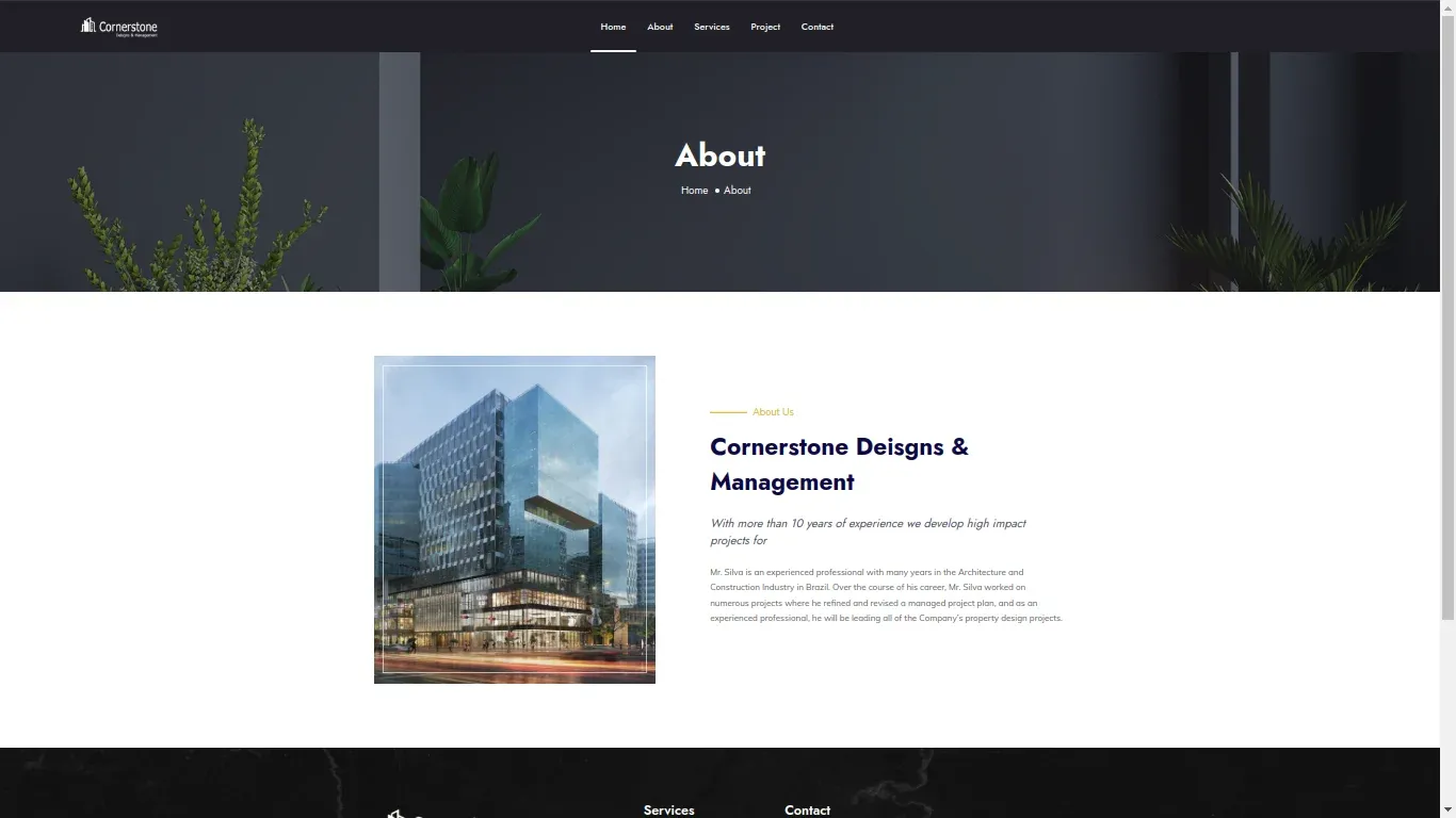 Cornerstone Deisgns & Management